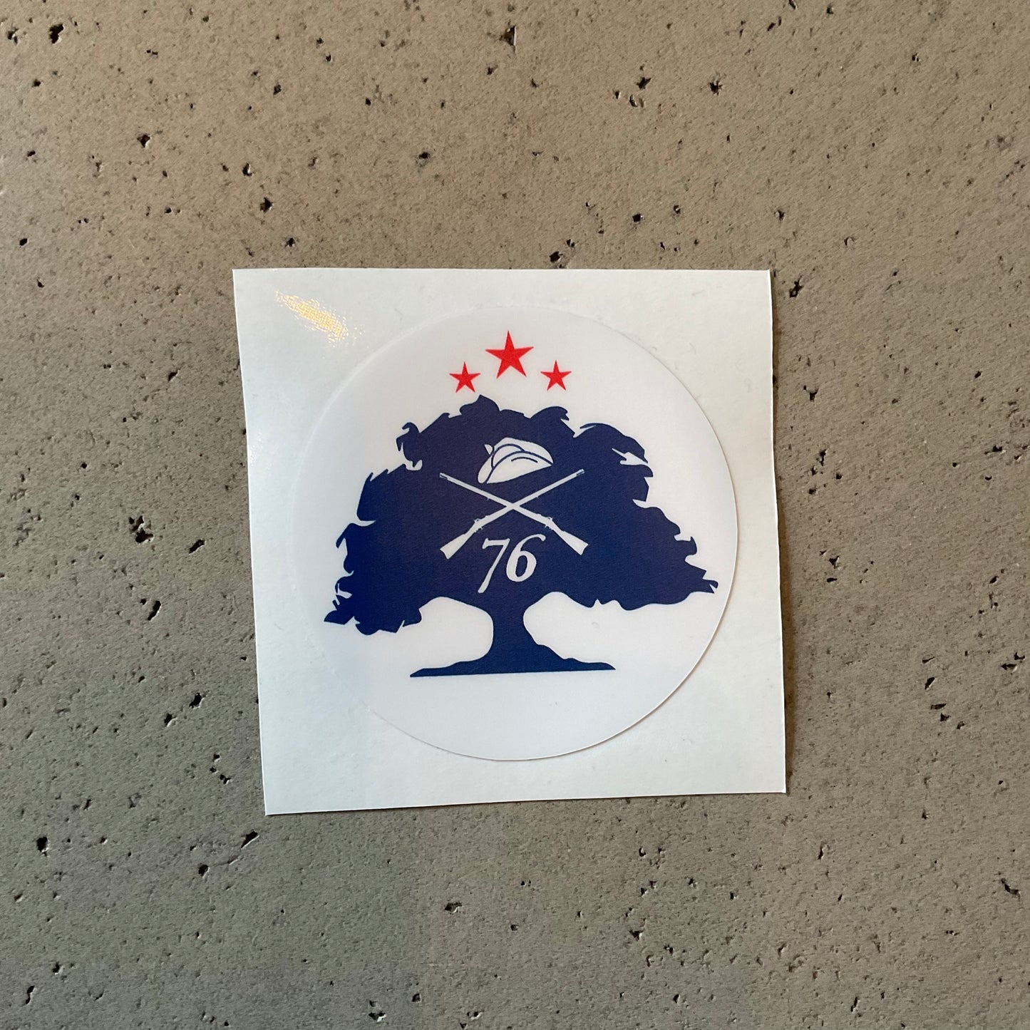 Vintage Patriot Tree of Liberty Logo Sticker